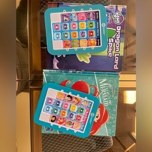 Little Girls Smart Book Set - Disney Princess & My Little Pony